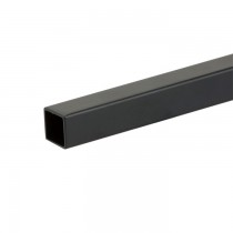 Vierkante buis voor stabilisatiestang mat zwart RAL9005