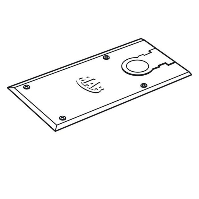 Afdekplaat t.b.v. vloerveer 00755