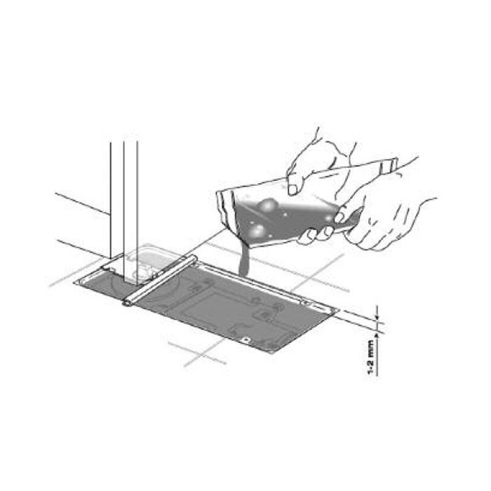 Gelvulling t.b.v. ASSA ABLOY vloerveren