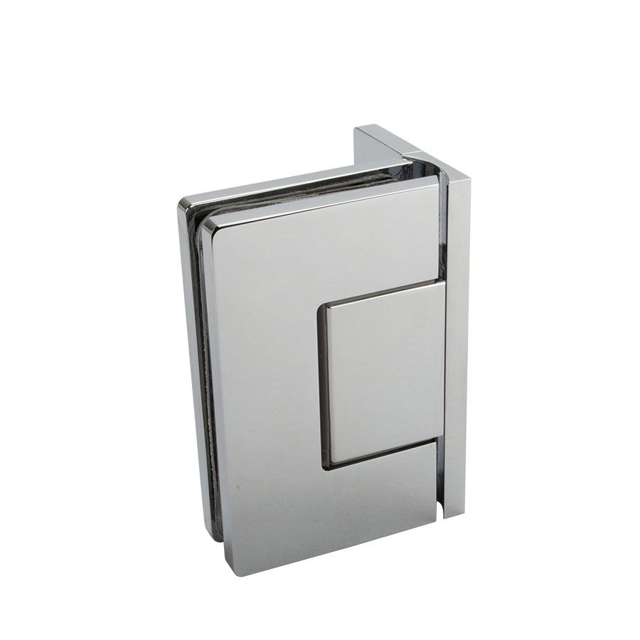 Douchedeur scharnier Deco wand-glas met enkele montageplaat