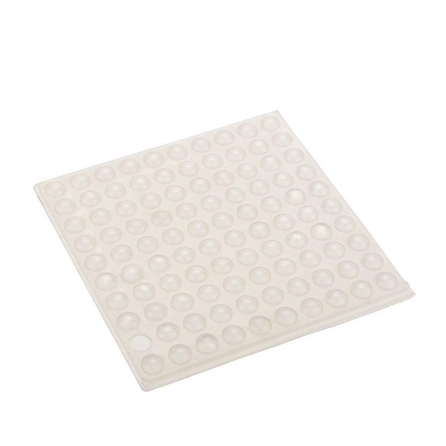 Siliconen druppels 6x2mm (100 per vel)