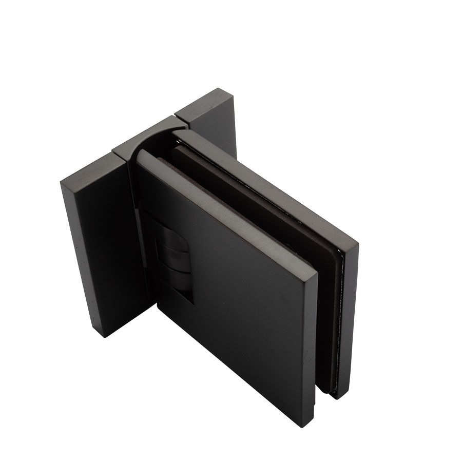 Flamea+ Sauna scharnier wand/glas – mat zwart RAL9005