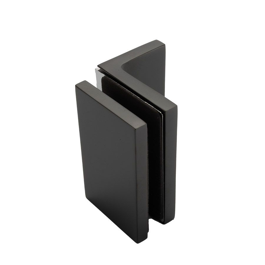 Flamea+ glasklem glas-wand – mat zwart RAL9005