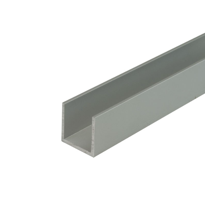 U-profiel 20x20x20x2 Aluminium