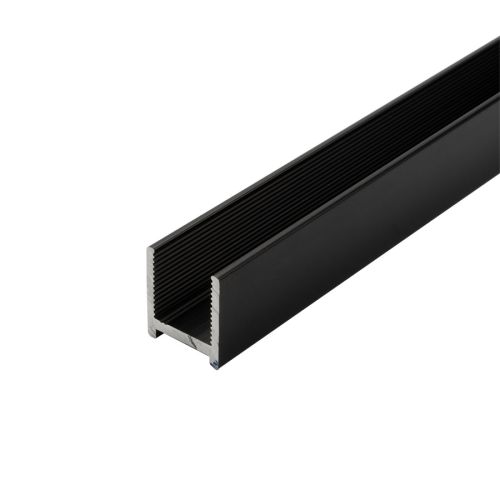 Dry Glaze profiel mat zwart Lengte: 2400mm - Black Friday Deal OP=OP