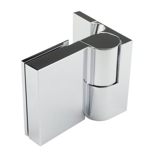 Douchescharnier Nivello wand-glas