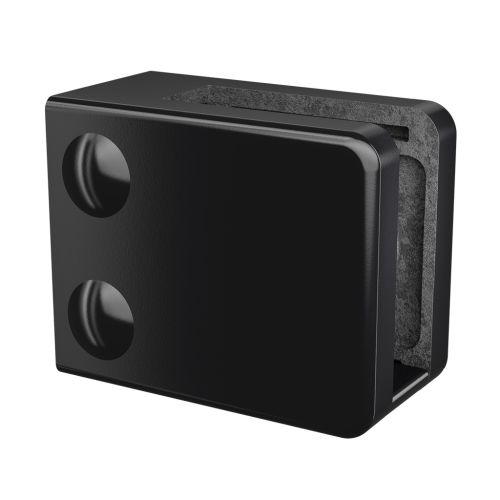 Glasklem MOD 4200 Mat zwart structuur