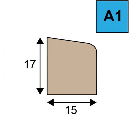 Glaslat model A1