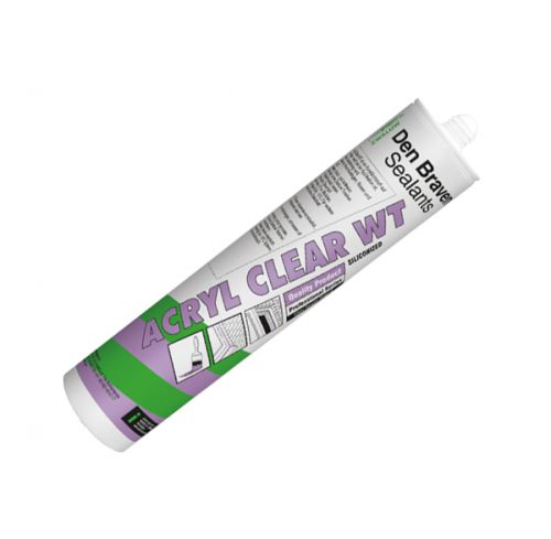 Zwaluw Acryl clear WT Afdichtingskit transparant