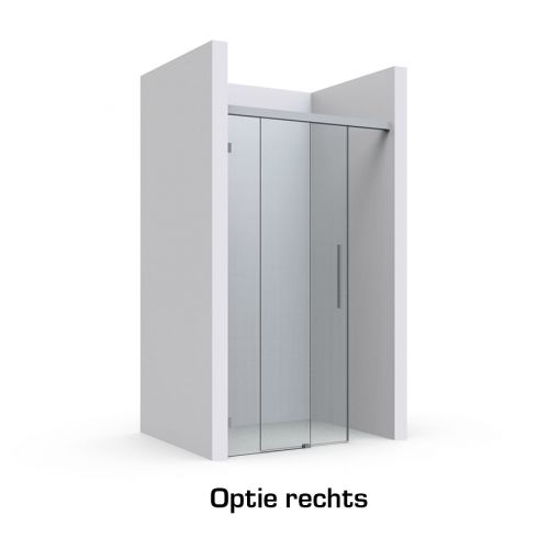 Schuifsysteem-nisdouche-everyspace-2-deurs-rechts